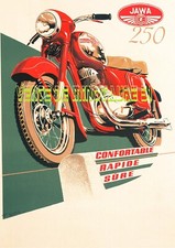 Moto Jawa 250 - années 1950 -