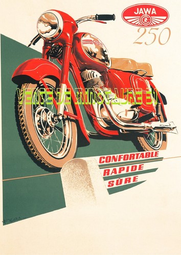 Moto jawa 250 années 1950 - 1950,