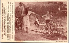 SPORT - CYCLING - Mistinguette et savard hydrocycle champion