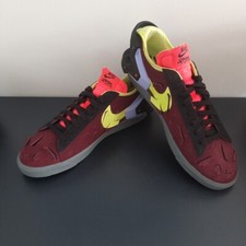 Basket Nike Blazer low x Acronym Night Maroon pointure EU43 neuves