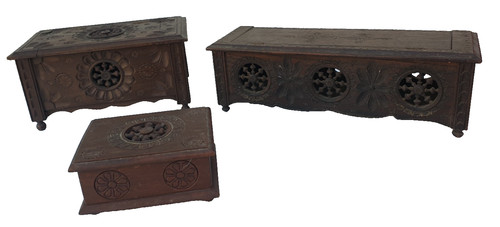 Anciens meubles miniatures - meubles,
