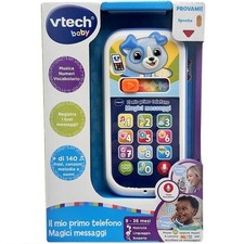 VTech Mon Premier Téléphone - Messages Magiques Bleus