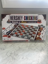 HERSHEY KISSES VS REESE'S PEANUT BUTTER CUPS CHOCOLATE THEME CHECKERS GAME