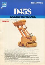 Komatsu D45S Dozer Shovel brochure
