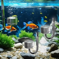 2PCS Aquarium CO2 Diffuseur