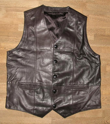 Veste cuir homme - en,
