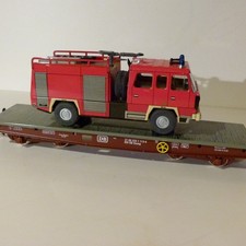 KOVAP Pompier sur wagon porte