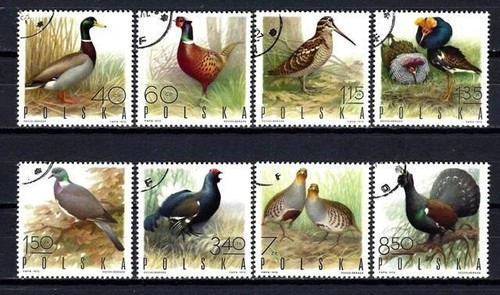 Animaux oiseaux pologne 1970 - pologne,