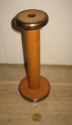 Ancien porte bobine fil - ancien, de