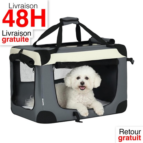 Pawhut sac transport chien - sac, de