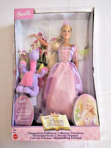 Barbie b5826 raiponce - raiponce, casse
