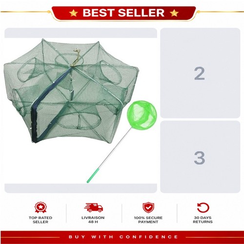 Nasse pêche pliable piège - nasse,