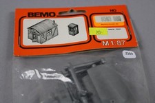 Z389 BEMO 5503 6503 000 Maquette train Ho 2 cabane chantier tole arrondi guerite