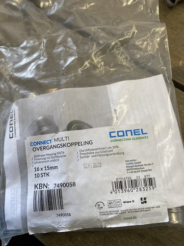Raccords sertir conel - x,