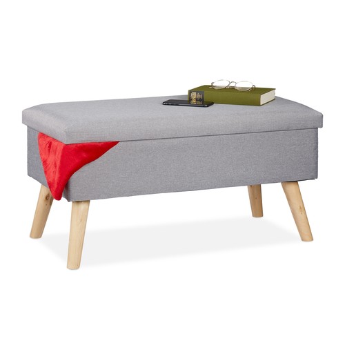 Banc banquette rembourrée - banc,