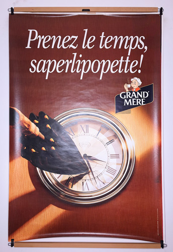 Affiche publicitaire vintage