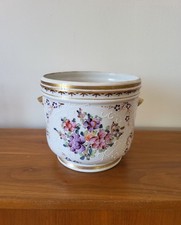 Ancien Cache pot en Porcelaine
