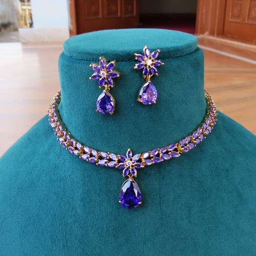 Parure collier boucles - parure,