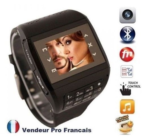 Montre téléphone ecran - montre,
