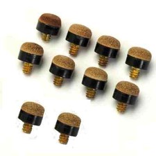 Lot de 10 procedes queue de billard à vis laiton - 11mm