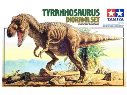 Tamiya diorama tyrannosaure - tyrannosaure,