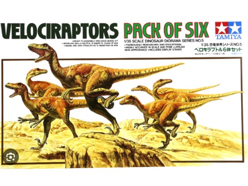 Tamiya velociraptors 35 - -,