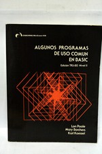 TEXAS TRS-80 ALGUNOS PROGRAMAS DE USO COMUN EN BASIC EDICION TRS-80 BC1 59559