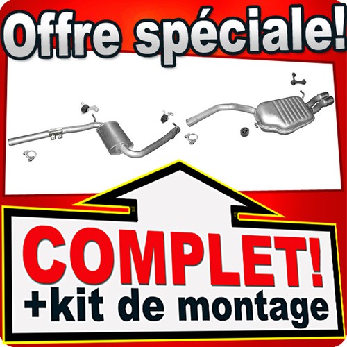 échappement pour audi - pour, (b7)
