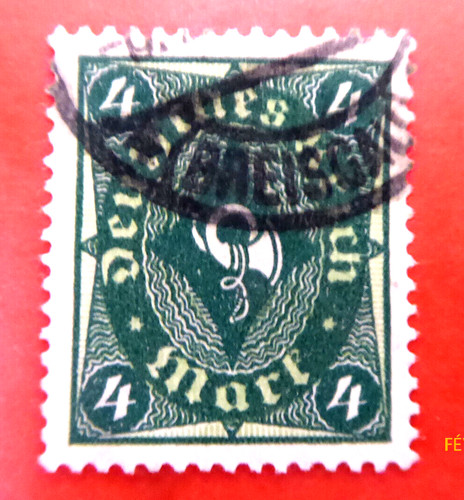 Timbre allemand cor postal - allemand,
