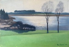 Tableau HST "étang du Grand