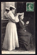 SCENES OF NORMANDY LIFE CPA 14 bride's toilet bridesmaid