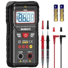 KM200s True RMS Digital Multimeter, 4000 Counts, Intelligent Voltmeter