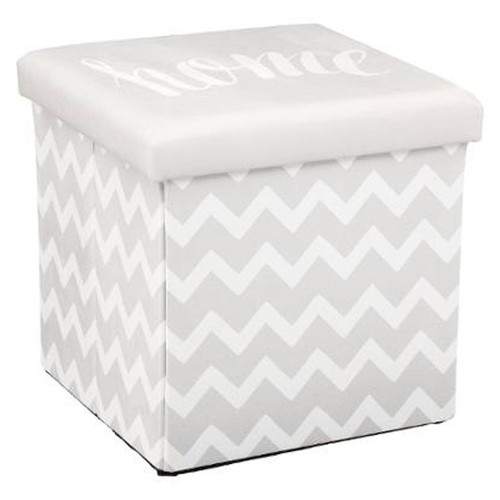 Pouf pliable hello home 38cm - pouf, home"