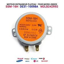 Moteur plateau tournant - SSM-16H - DE31-10098A  - Four micro-ondes SAMSUNG SMEG