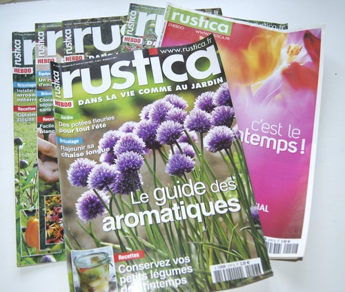 Lot six revues rustica - ,