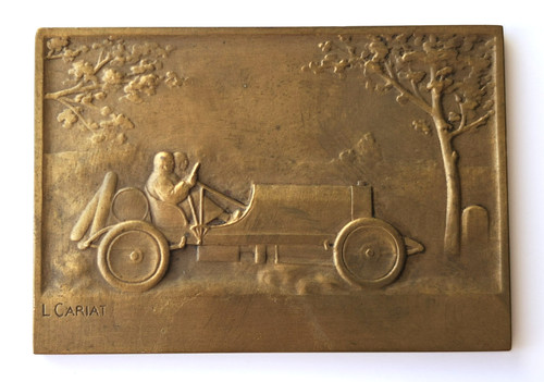 Plaque bronze medaille - plaque,
