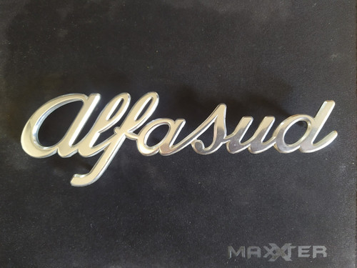 Insigne chromé alfasud - alfasud, alfa