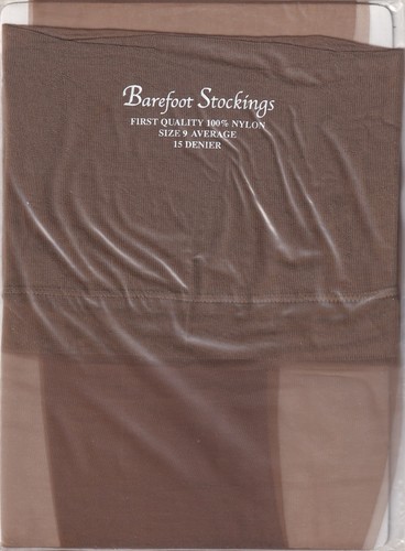 Bas nylon barefoot stockings - nylon,