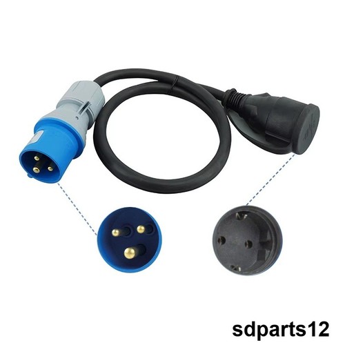 Adaptateur prise schuko 230v - adaptateur,