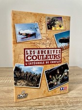 LES ARCHIVES COULEURS - L’INTÉGRALE DU CONFLIT 39-45 | COFFRET 8 DVD | RARE