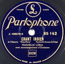 Marcelle Loria : Chant indien