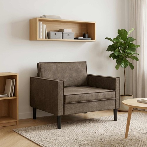 Fauteuil simili daim salon - simili,