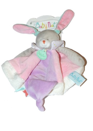Doudou plat lapin les touptis - doudou,