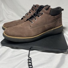 Timberland Scarpe Stivali Uomo In Pelle Col. Marrone 12 us