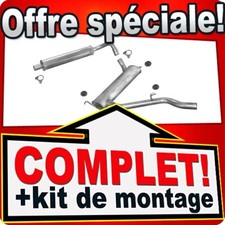 Échappement pour VW LT (28-35) (40-55) 2.4 D 2.0 75CH & 2.7 D 65CH 1975-1982