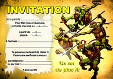 Ou 14 cartes invitation - 5, 12