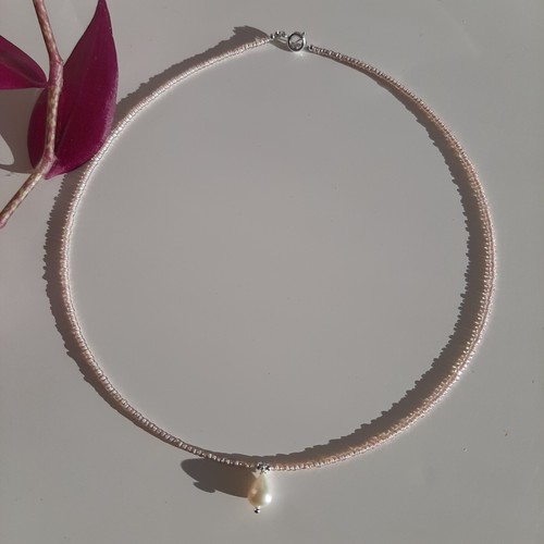 Collier perle de culture - perle,
