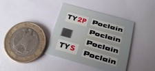 DECALCOMANIE DECALS  1/43 ty2p