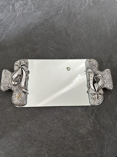 Ancien plateau miroir - ancien,