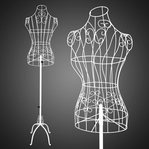 Female wire dress form vintage - female,